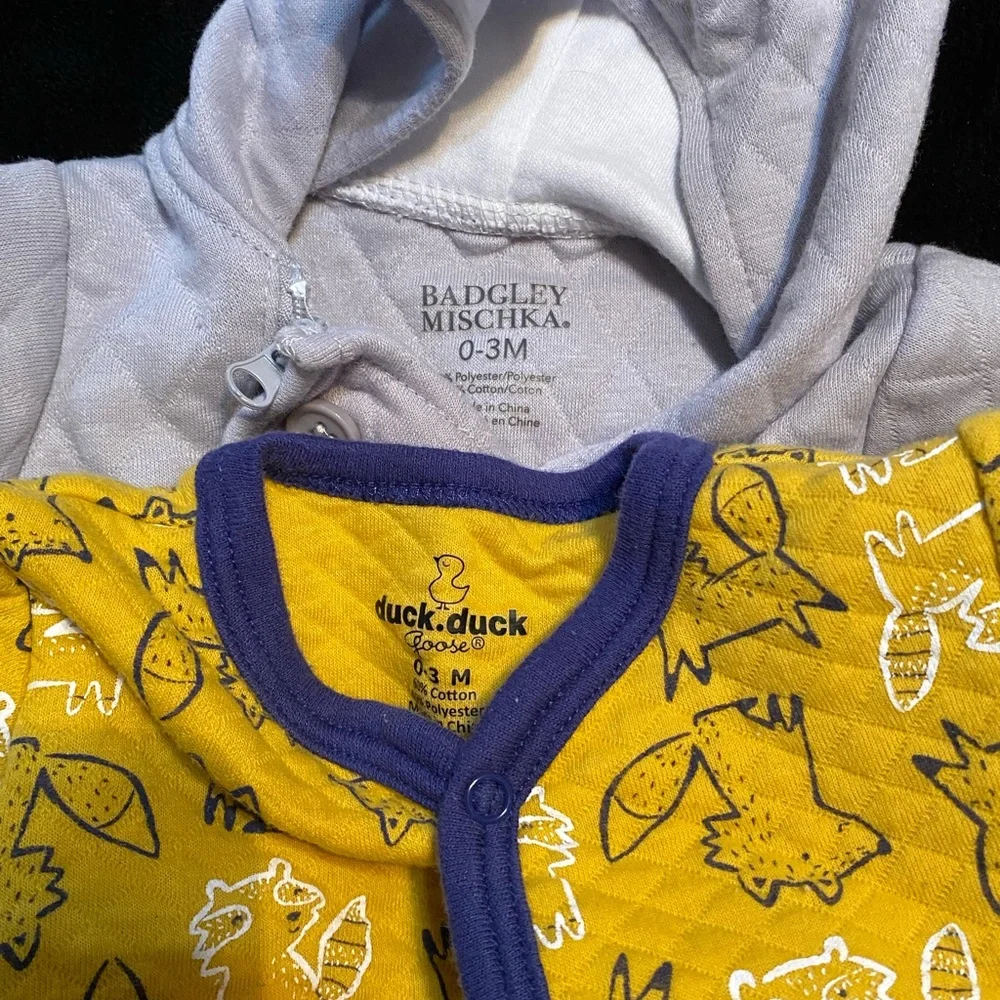 Badgley Mischka and Duck Duck Goose Footies